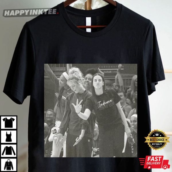 Vintage Caitlin Clark x Sophie Cunningham 90s Style T-Shirt