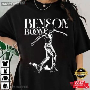 Benson Boone Fireworks And Rollerblades Vintage Fan Gift T-Shirt