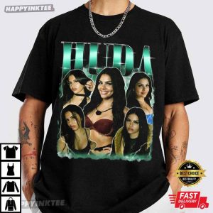 Huda Mustafa Love Island Vintage Graphic T Shirt (2)