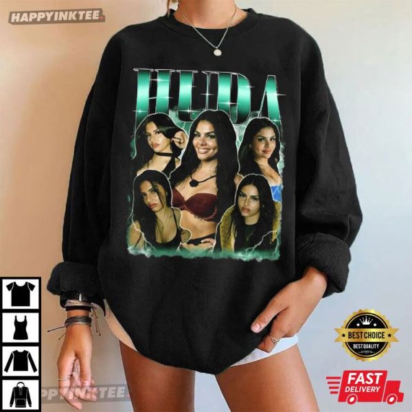 Huda Mustafa Love Island Vintage Graphic T Shirt