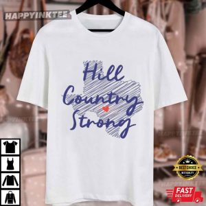 Hill Country Strong Texas Flood Relief Camp Mystic T Shirt (1)