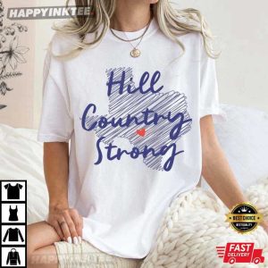 Hill Country Strong Texas Flood Relief Camp Mystic T-Shirt