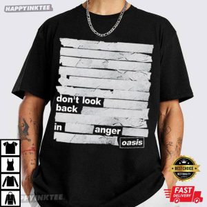 Oasis Live ’25 World Tour Don’t Look Back In Anger T-Shirt