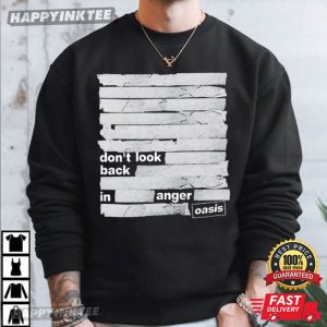 Oasis Live ’25 World Tour Don’t Look Back In Anger T Shirt (3)