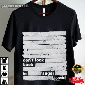 Oasis Live ’25 World Tour Don’t Look Back In Anger T Shirt (4)
