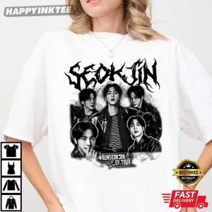 SeokJin 90s Bootleg Comfort Colors Jin BTS T Shirt (2)