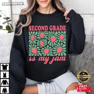 Second Grade Is My Jam 2nd Grade Teacher T Shirt (2)
