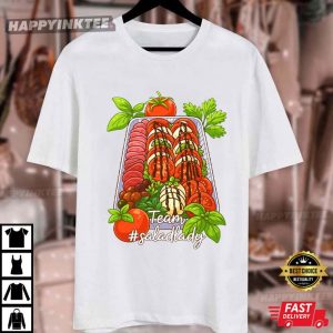 Team Salad Lady Funny T Shirt (3)