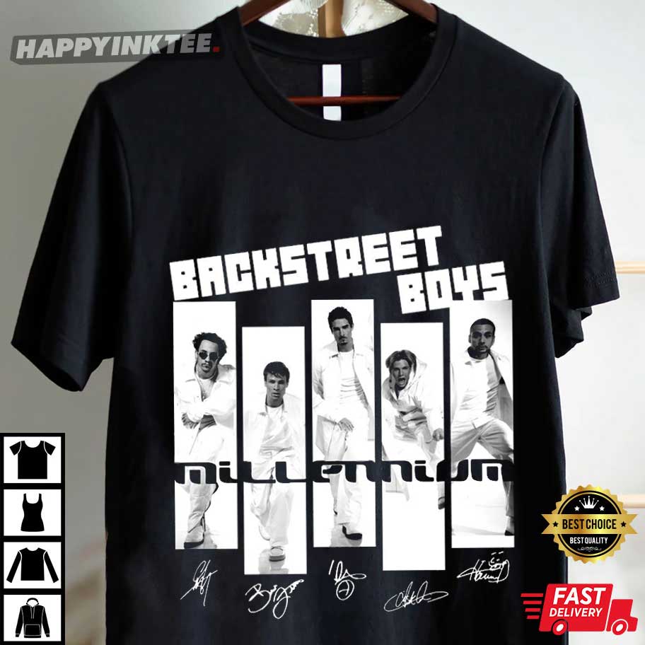 Backstreet Boys Millennium Fan Merch T-Shirt Backstreet Boys Millennium Fan Merch T-Shirt