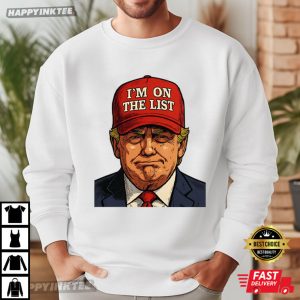 Anti Trump Jeffrey Epstein Guest List T Shirt (3)