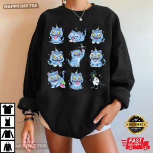 Cute Derpy The Tiger And Bird KPop Demon Hunters T Shirt (3)