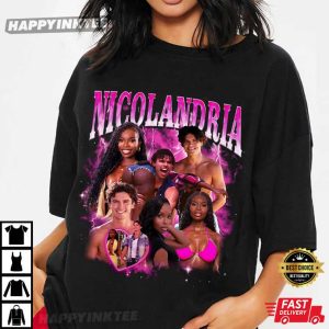 Nicolandria Love lsland USA Bootleg Vintage T-Shirt