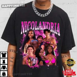 Nicolandria Love lsland USA Bootleg Vintage T Shirt (2)