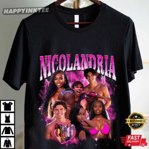 Nicolandria Love lsland USA Bootleg Vintage T Shirt (4)