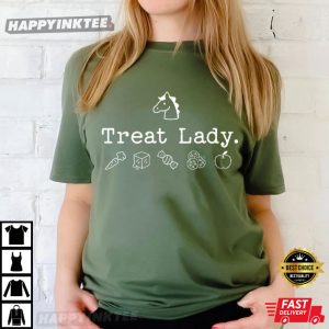 Horse Mom Gift Treat Lady T Shirt (2)