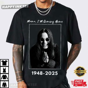 Ozzy Osbourne Mama I’m Coming Home Memorial T-Shirt