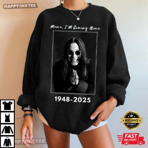 Ozzy Osbourne Mama I'm Coming Home Memorial T Shirt (2)