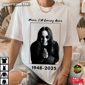 Ozzy Osbourne Mama I'm Coming Home Memorial T Shirt (3)