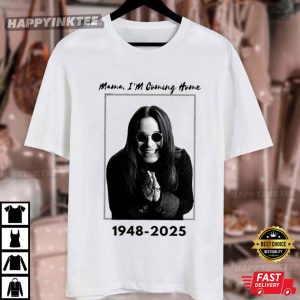 Ozzy Osbourne Mama I'm Coming Home Memorial T Shirt (4)