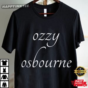 Ozzy Osbourne Heavy Metal Fan Gift T Shirt (3)