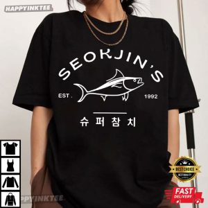 Super Tuna Jin BTS Kpop Merch T Shirt (2)