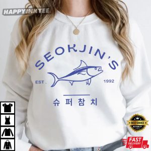 Super Tuna Jin BTS Kpop Merch T Shirt (3)