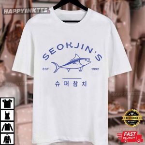 Super Tuna Jin BTS Kpop Merch T Shirt (4)