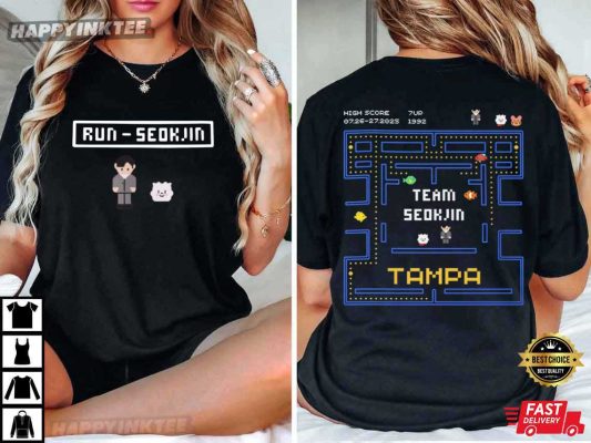 Run Seokjin Ep Tour 2025 Concert Custom T-Shirt
