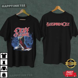 Ozzy Osbourne Blizzard of Ozz 1991 Vintage Graphic T Shirt (2)