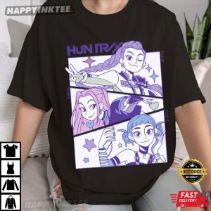 Huntrix Kpop Demon Hunters Merch T-Shirt