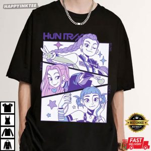 Huntrix Kpop Demon Hunters Merch T Shirt (2)