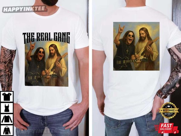 Ozzy Osbourne The Real Gang In Heaven T-Shirt