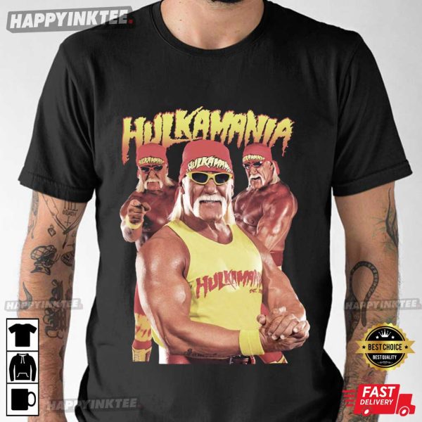 Hulk Hogan Hulkamania Wrestling T-Shirt