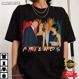 Donald Trump And Jeffrey Epstein Best Friends Parody T-Shirt