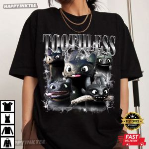 Toothless How To Train Your Dragon Bootleg T-Shirt