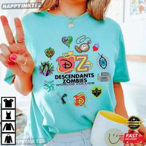 Descendants Zombies World Tour Gift T Shirt (2)
