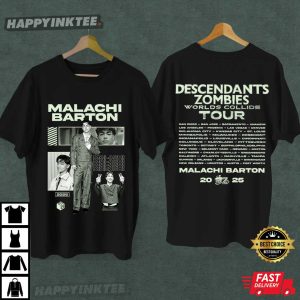 Disney Malachi Barton Descendants Zombies Worlds Collide Tour T Shirt (2)