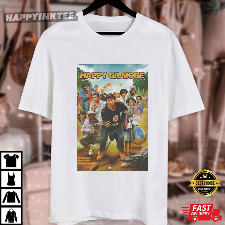 Happy Gilmore Golf Fan Gift Vintage Movie T-Shirt Happy Gilmore Golf Fan Gift Vintage Movie T-Shirt