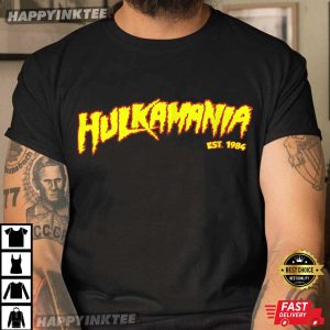 Hulkamania Hulk Hogan Wrestling Tribute 80s T-Shirt