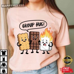 Group Hug Smore Funny Camping T-Shirt