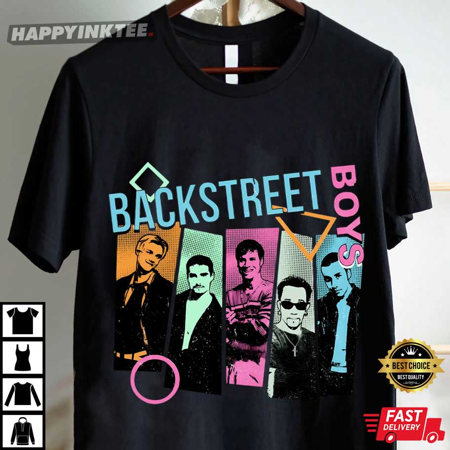 Backstreet Boys Pop Music Retro T-Shirt Backstreet Boys Pop Music Retro T-Shirt