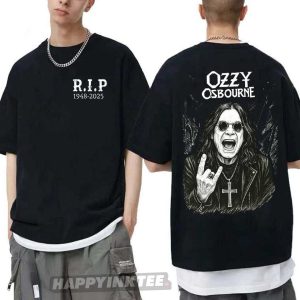 RIP Ozzy Osbourne Black Sabbath Tribute T-Shirt
