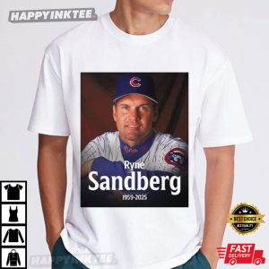 Ryne Sandberg Chicago Cubs 1959 2025 T-Shirt