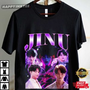 Vintage Jinu Kpop Demon Hunters Saja Boys Bootleg T Shirt (3)