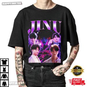 Vintage Jinu Kpop Demon Hunters Saja Boys Bootleg T Shirt (4)