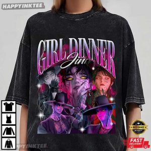 Jinu Girl Dinner Kpop Demon Hunters Bootleg T-Shirt