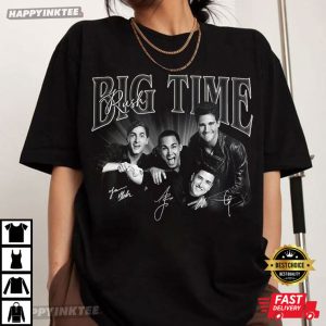 Big Time Rush Tour Vintage Concert Band T-Shirt
