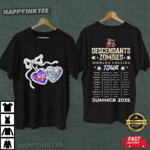 Descendants Zombies World Collide Tour Summer 2025 Gift T Shirt (2)