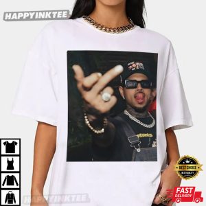 Chris Brown Middle Finger Retro Fan Gift T Shirt (3)