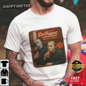 Dr Pepper Michael Myers Jason Voorhees Good For Halloween T Shirt (4)